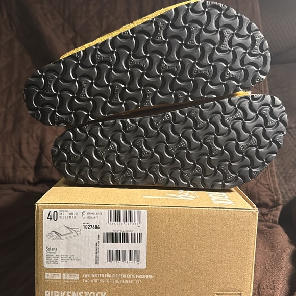 Birkenstock Stussy Solana sandals in Caramel 
Unisex size 9 women /7 in Men’s - Picture 5 of 13